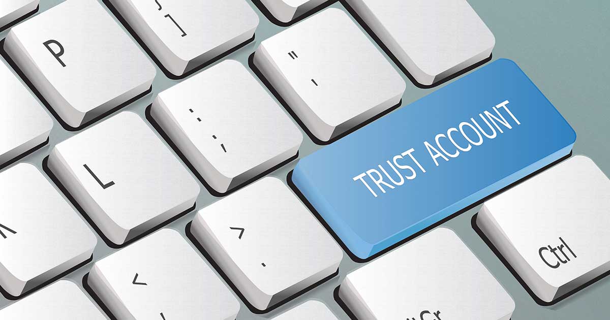 Trust account reporting legislation